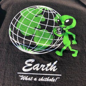 no fun alien shirt